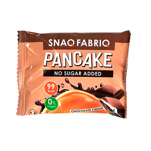 SNAQ FABRIQ, Панкейк "Нежный шоколад", 450 грамм, 2 штуки