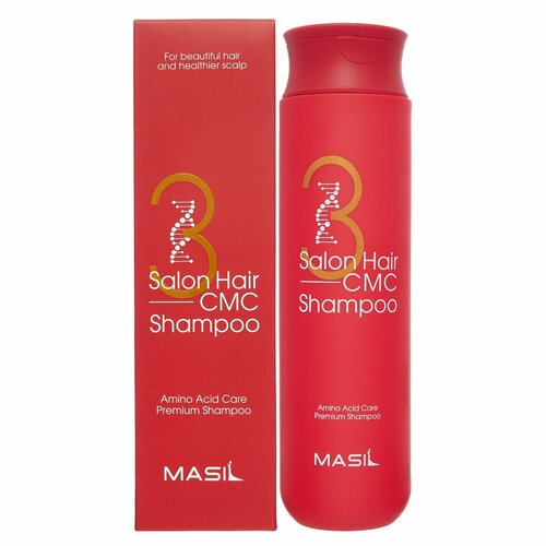 Восстанавливающий шампунь для волос с аминокислотами SALON HAIR CMC SHAMPOO 300мл