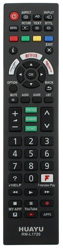 Универсальный пульт HUAYU RM-L1720 для телевизоров PANASONIC