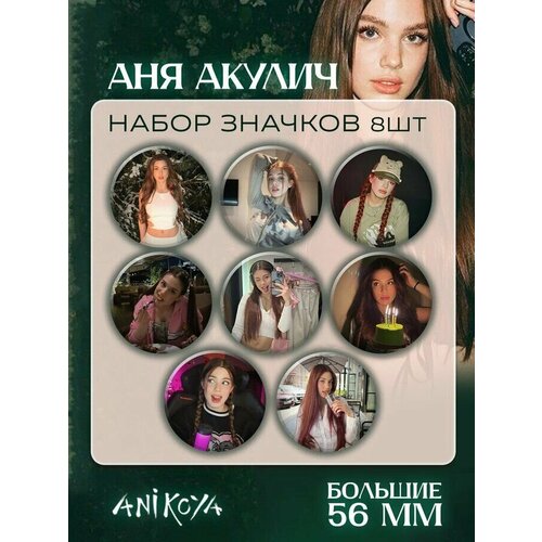 Комплект значков AniKoya