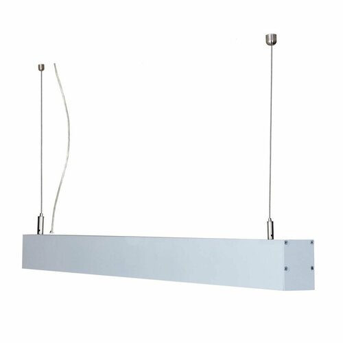 Профильный светодиодный светильник Aax.Tech L70, 1100 мм, 22 Вт, 4000К, подвесной, Белый