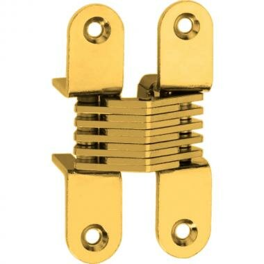 фото Мебельная петля скрытого монтажа 501, латунь