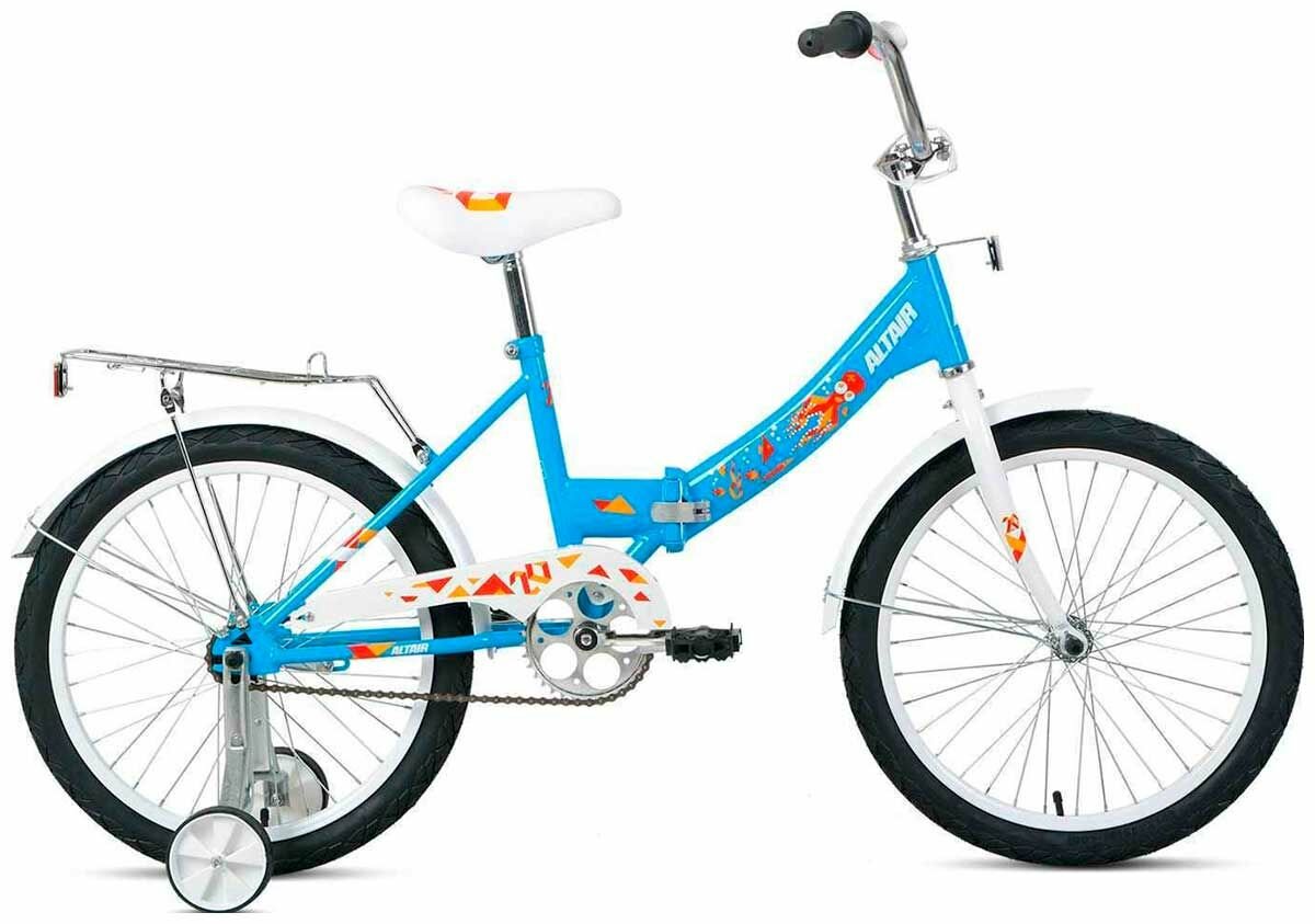 Велосипед Altair CITY KIDS 20 COMPACT 20 1 ск. рост. 13 голубой IBK22AL20035