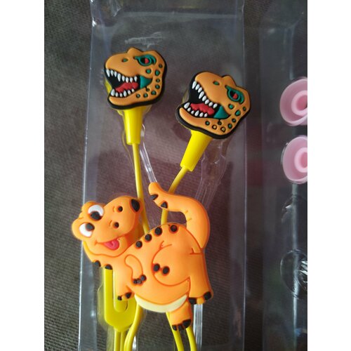 Детские наушники с оранжевым драконом 29000₽