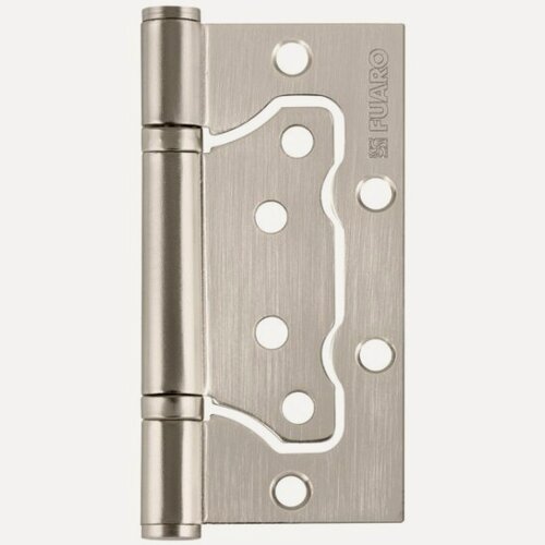 Изображение товара Петля универсальная без врезки Fuaro IN4500W SN (500-2BB 100x2,5) мат. никель, (2ШТ/упак)