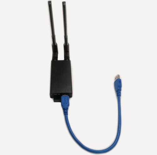 Изображение товара Комплект Модем M.2 Fibocom L850-GL cat.9 + Адаптер USB 3.0 Box для M.2 модемов