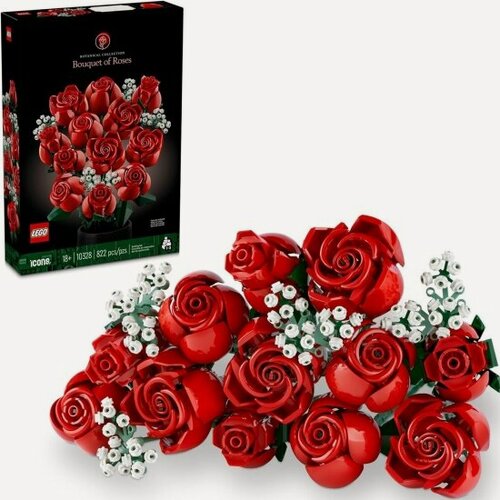 Изображение товара Конструктор Lego Botanicals 10328 Букет роз