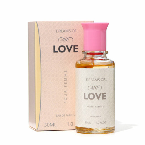 Парфюмерная вода женская Dreams of Love, 30 мл (по мотивам Lacoste Pour Femme (Lacoste) парфюмерная вода lacoste pour femme elixir