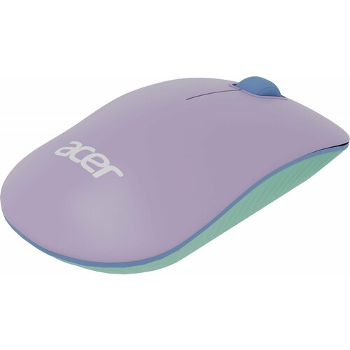 Мышь Acer OMR200/фиолетовый оптическая (1200dpi) беспроводная USB для ноутбука (2but) зеленый