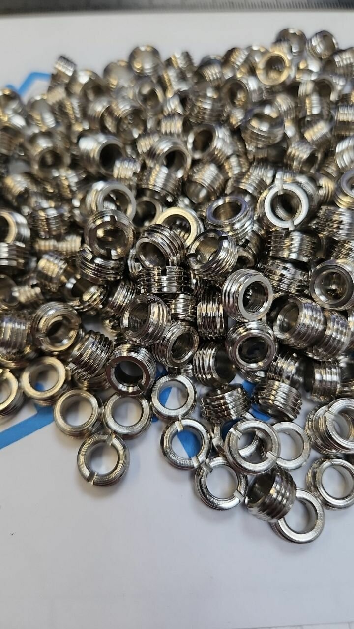 фото Футорка металлическая. Д10*5*5мм. (ФМ-02) 30 штук