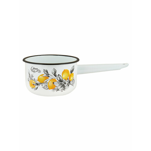 Ковш кухонный Appetite Citron, эмалированный, 1,5 л