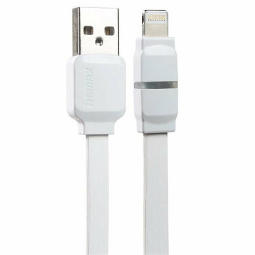 Кабель для айфон USB REMAX RC-029i Breathe USB - Lightning, 2.1А, 1 м, белый кабель remax breathe usb apple lightning rc 029i розовый