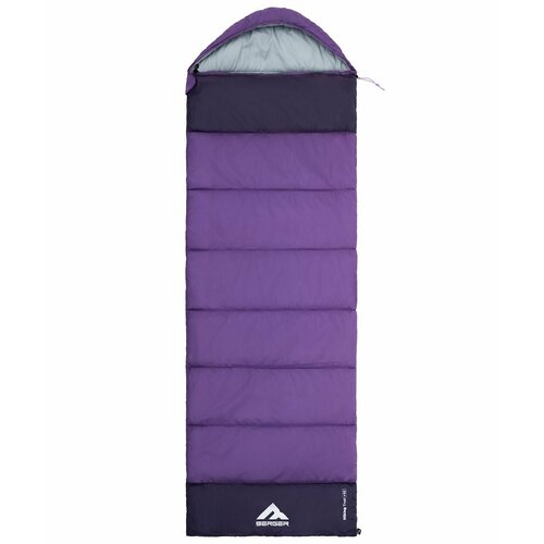 Спальный мешок Hiking Trail 10 от Berger Цвет лавандовый Мешок-одеяло для похода кемпинга или рыбалки 4799₽