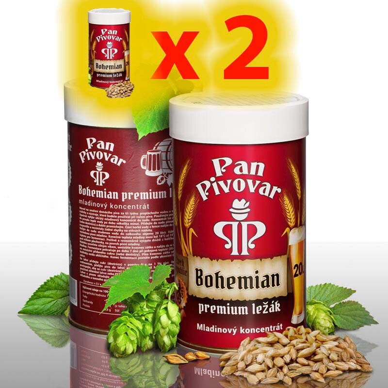 2 пивных экстракта Pan Pivovar Bohemian Премиум