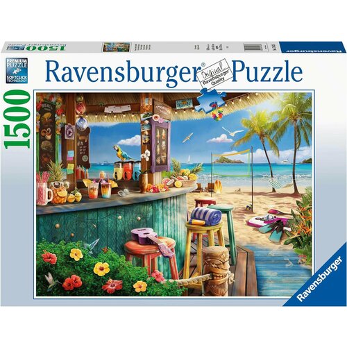 Пазл для взрослых Ravensburger 1500 деталей: Пляжный бар Бризы пазл ravensburger 1500 деталей москва