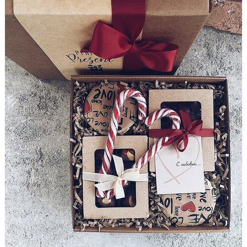 Подарок девушке Подарочный набор жене любимому любимой для двоих годовщину отношений романтичный на свадьбу 1560₽