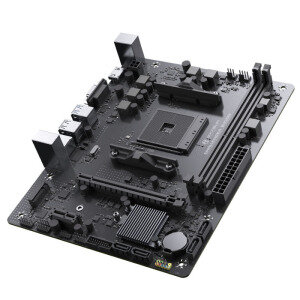 Материнская плата mATX MAXSUN (AM4, AMD B450, 2*DDR4 (3200), 4*SATA 6G RAID, M.2, 2*PCIE, Glan, VGA, HDMI, 2*USB 3.2, 2*USB 2.0) RTL - фото №8