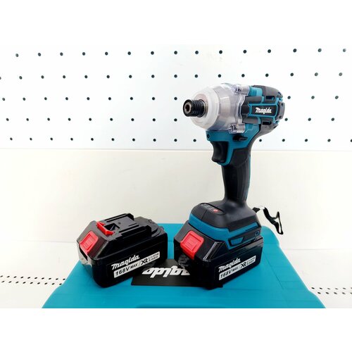 Аккумуляторный винтоверт impact Magida удар 21В 50600Нм 2100обм бщет 14 25Ачзу кейс 839000₽