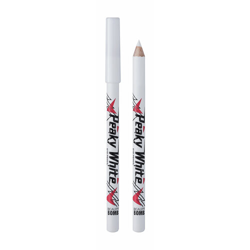 BEAUTY BOMB Карандаш для глаз деревянный Peaky White 135 г 03 Белый 254₽