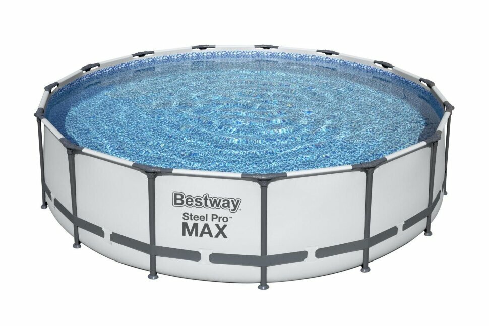 Бассейн (BESTWAY 56488 Каркасный бассейн Steel Pro Max 457х107см 14970л (004865))