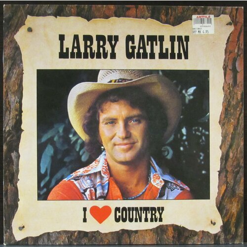 Gatlin Larry Виниловая пластинка Gatlin Larry I Love Country brimner larry dane cats