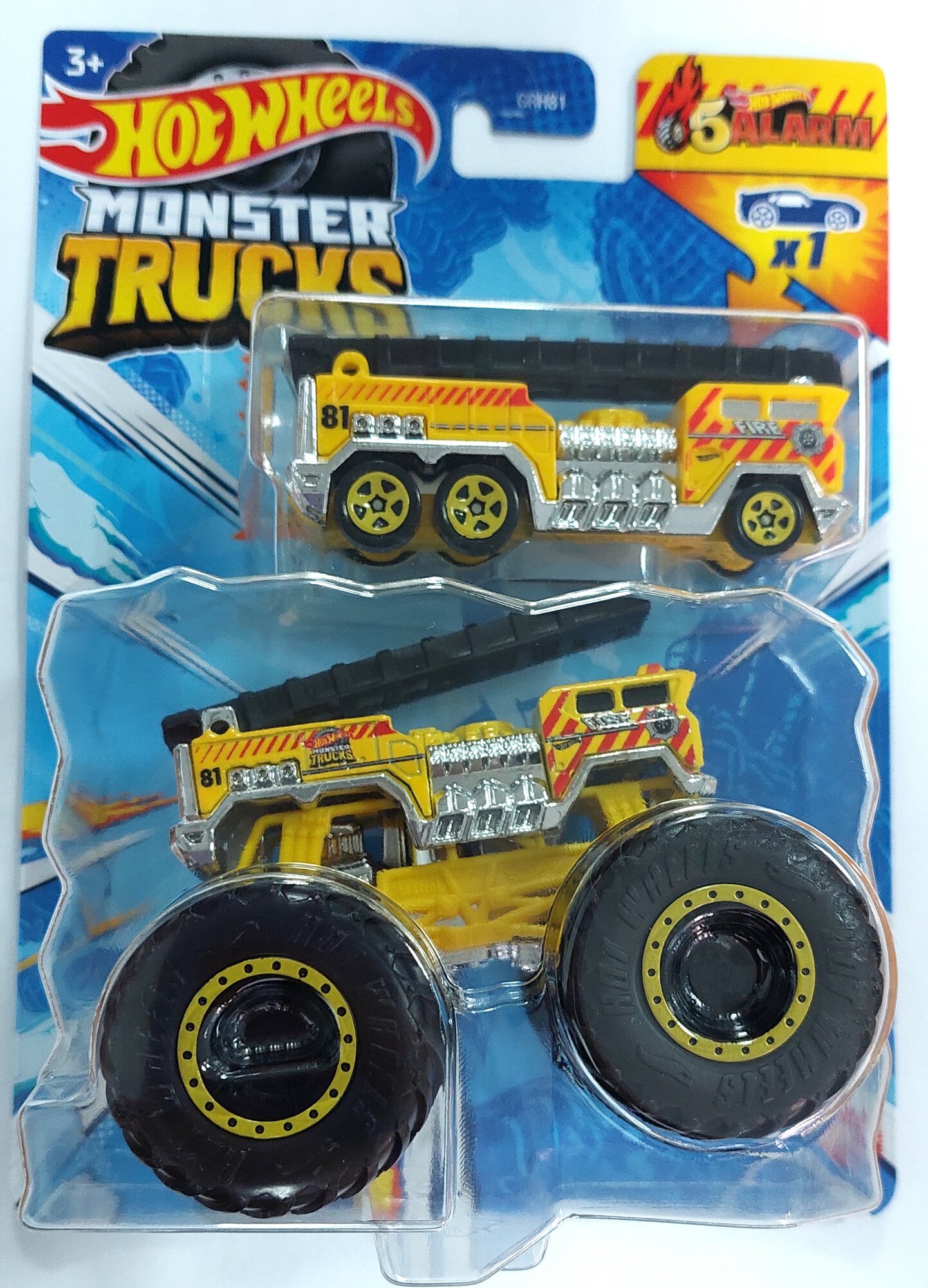 Набор из 2-х машин Hot Wheels (Monster Trucks) 5Alarm HWN39-LA10