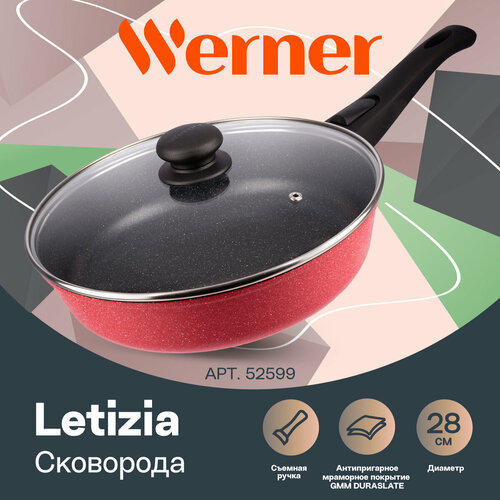 Сковорода из литого алюминия Werner Letizia 52599 28 см