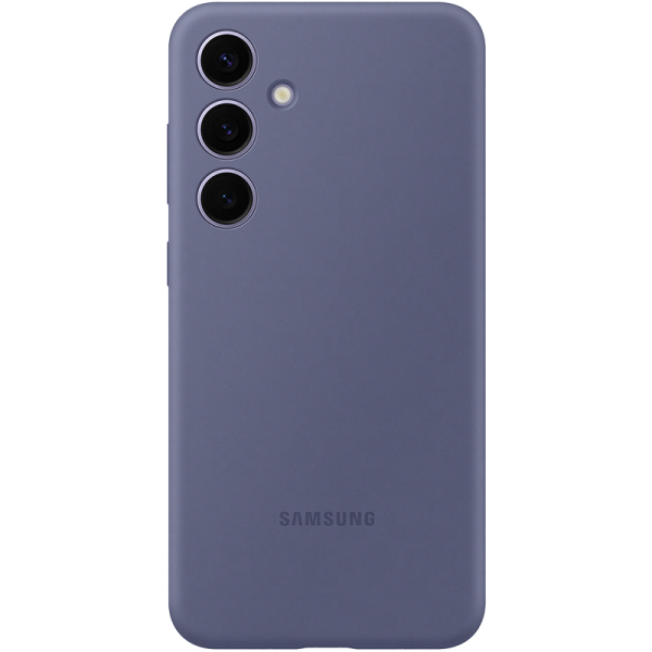 Samsung Чехол-крышка Samsung Silicone Case для Galaxy S24+, силикон, фиолетовый (EF-PS926TVEGRU)