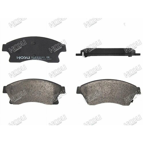 HSBR0142 Колодки тормозные перед CHEVROLET CRUZE , AVEO 09-, OPEL ASTRA J 10- (диски 276мм)