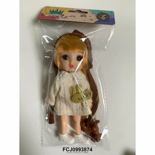 Кукла малышка Miss Kapriz MKDH2327-4 в пак. кукла miss kapriz 888 27d 1ysst пара в пакете
