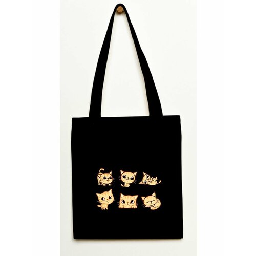 Сумка шоппер , черный