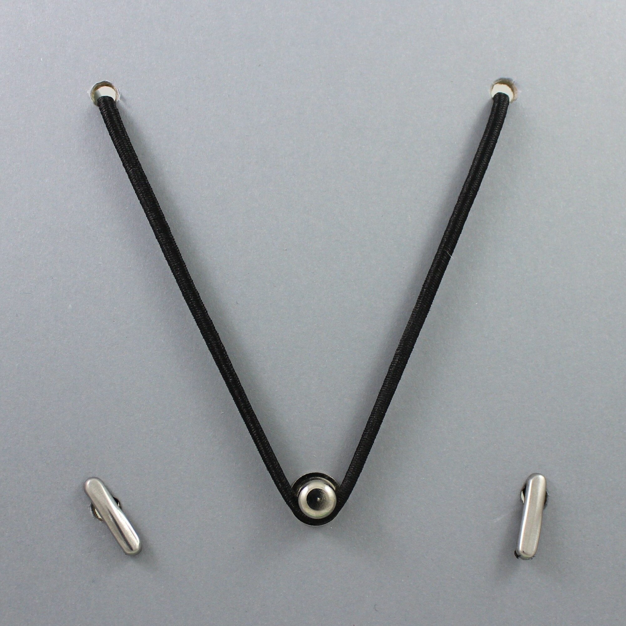 Резинка диаметр 2,5 мм черная (100 м) — фото 1