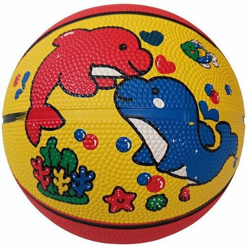 Мяч баскетбольный SPORTEX 3 желтыйсиний 1050₽