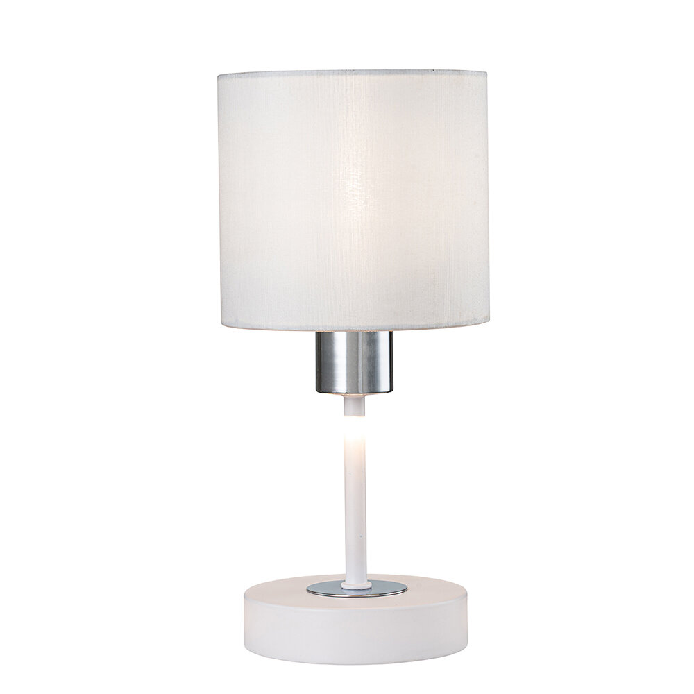 Лампа настольная Escada Denver 1109/1 White/Silver