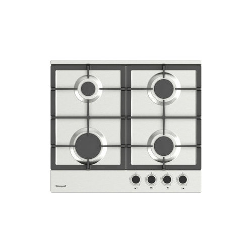 Варочная панель Weissgauff Газовая варочная поверхность Weissgauff HGG 640 BEBG нержавеющая сталь 1056900₽