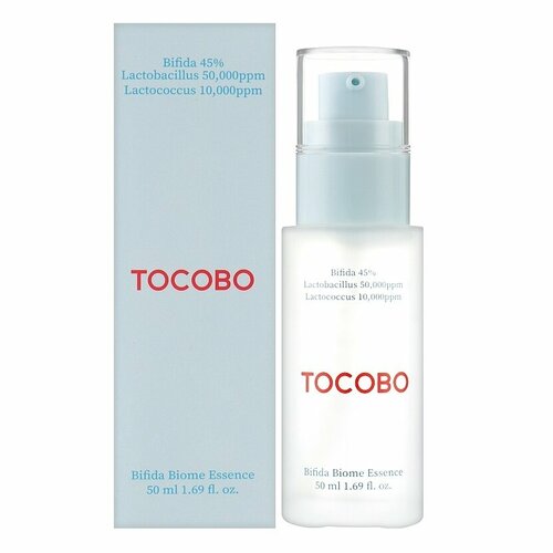 Эссенция многофункциональная с бифидобактериями | Tocobo Bifida Biome Essence 50 ml успокаивающая эссенция для лица tocobo bifida biome essence 50 мл