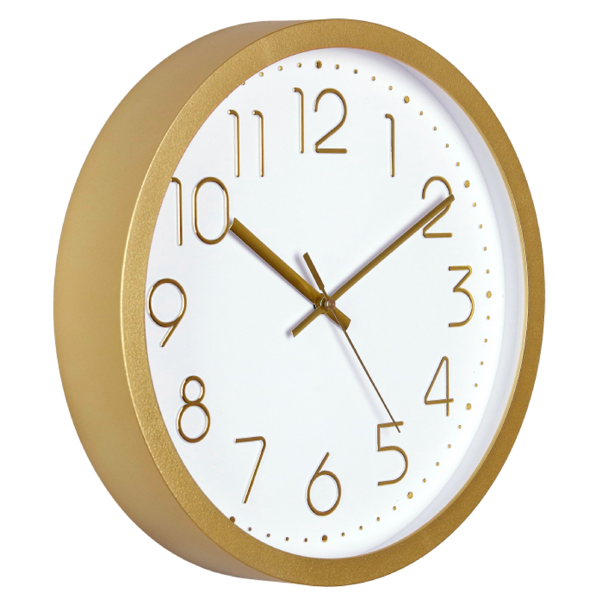 фото Тройка 76768781 настенные кварцевые часы с арабскими индексами