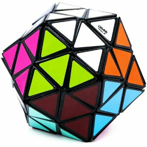 Головоломка / Calvin's Puzzle Evgeniy Icosahedron Standard Черный/ Кубик Рубика мегаминкс mf8 v3