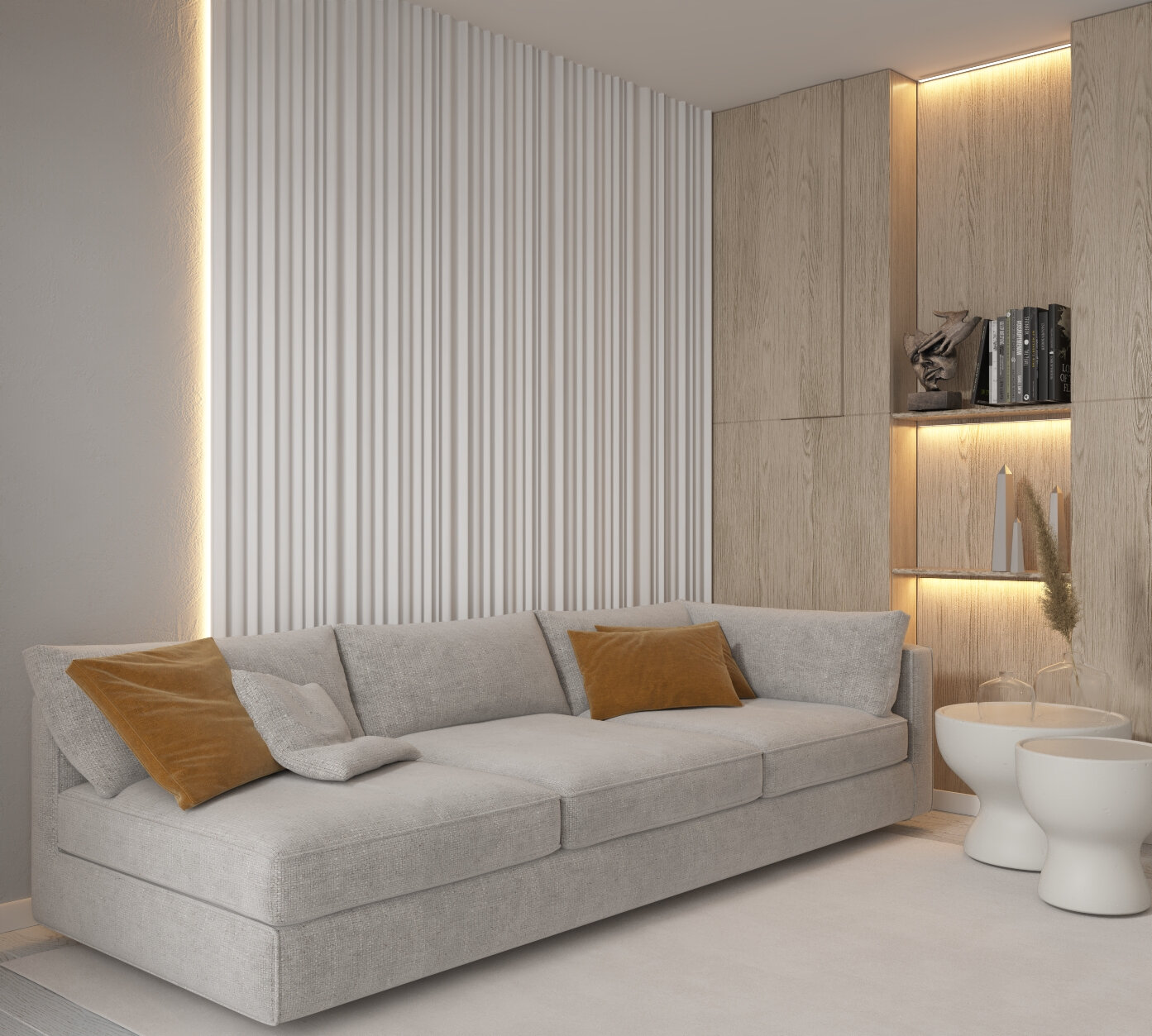 Изображение Гипсовые панели Tende Новинка в каталоге 50х50 5шт/уп 1.25м²