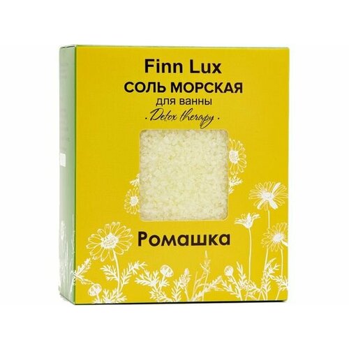 Морская соль для ванны Finn Lux Chamomile