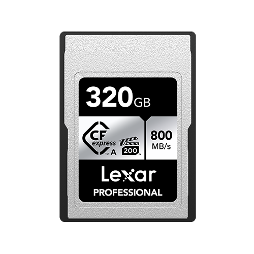 320Gb Карта памяти Lexar Professional CFexpress Type A SILVER (LCAEXSL320G-RNENG)