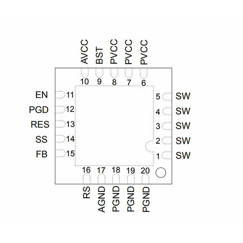 Микросхема BD91364BMUU 31000₽