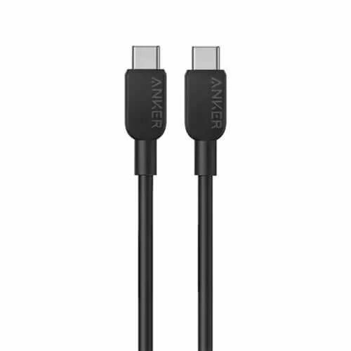 Кабель для зарядки ANKER 310 Usb-C to Usb-C 60W 0.9m - Black