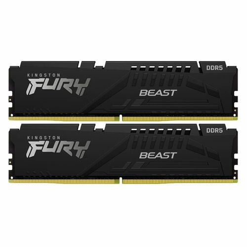 Оперативная память Kingston Fury Beast Black Expo KF560C36BBEK2-64 DDR5 - 2x 32ГБ 6000МГц, DIMM, Ret
