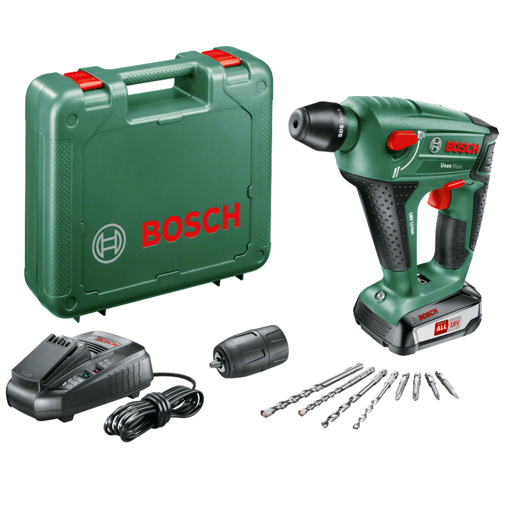 Аккумуляторный перфоратор Bosch UNEO Maxx 0.603.952.30F