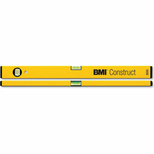 Пузырьковый уровень BMI CONSTRUCT 60cm пузырьковый уровень bmi construct 60cm 689060p gelbcon