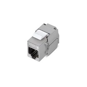 Вставка Keystone Jack RJ-45 (8P8C) экранированная (KJ-RJ45-8P8C-180-SH) Пожтехкабель СКС (201-008)