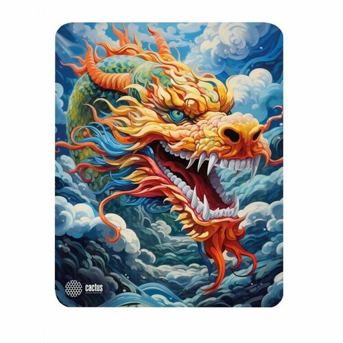 Коврик для мыши Cactus Colorful Dragon 400x300x3мм (CS-MP-PRO08XL)