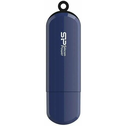 Флешка USB Silicon Power Ultima LuxMini 320 32ГБ, USB2.0, синий [sp032gbuf2320v1b]