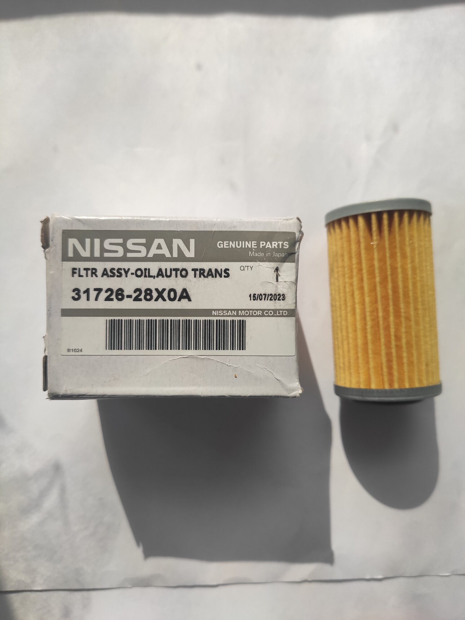 Фильтрующий элемент Nissan 31726-28X0A